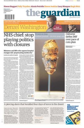 The Guardian, de Inglaterra, otro de los más tradicionales.