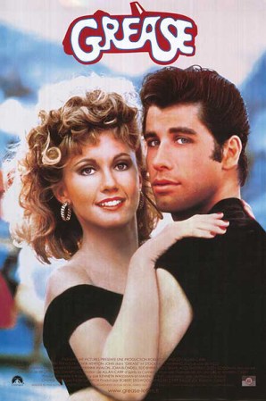 20. Grease (1978) - La película que dio a conocer en los Estados Unidos a la australiana Olivia Newton John y consagró a John Travolta como galán de cine.