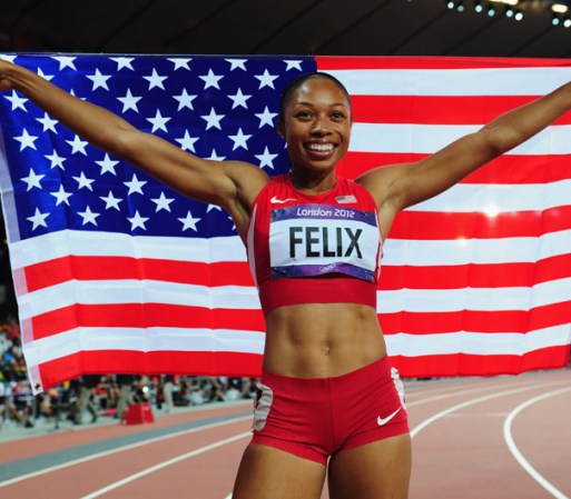 Día 12: Las estadounidenses Allyson Felix y Carmelita Jeter, ganaron las medallas de oro y bronce respectivamente, en la competencia de 200m planos.