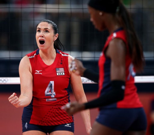 Día 13: Estados Unidos derrotó a Corea del Sur en volleyball de mujeres, con lo que el equipo norteamericano se jugará la medalla de oro en su próximo partido frente a Brasil.