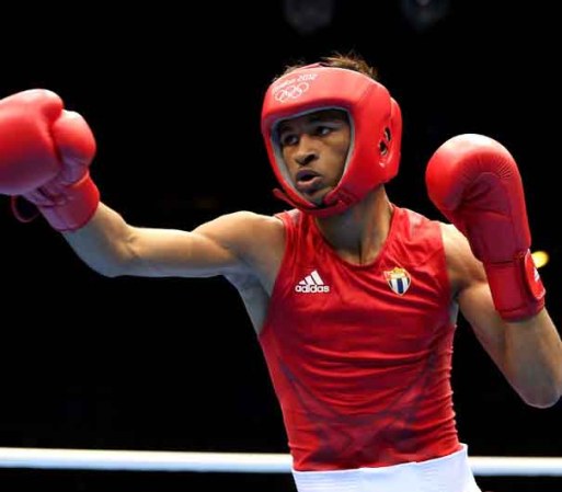 Día 14: El boxeador Lázaro Álvarez obtuvo la medalla de bronce para Cuba en la categoría de peso gallo.