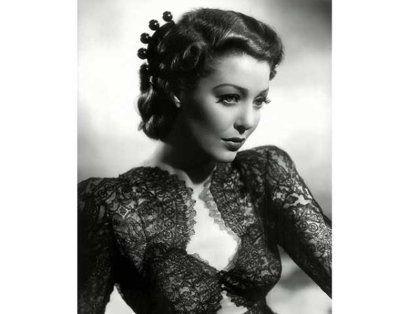 Loretta Young, ganadora de un Oscar en 1984, de joven.