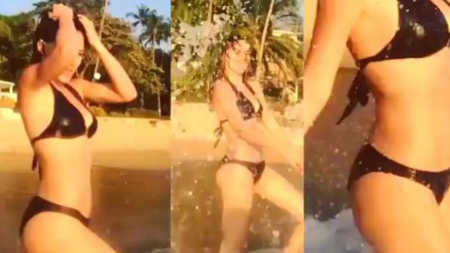 Belinda presume su cuerpo en Bikini