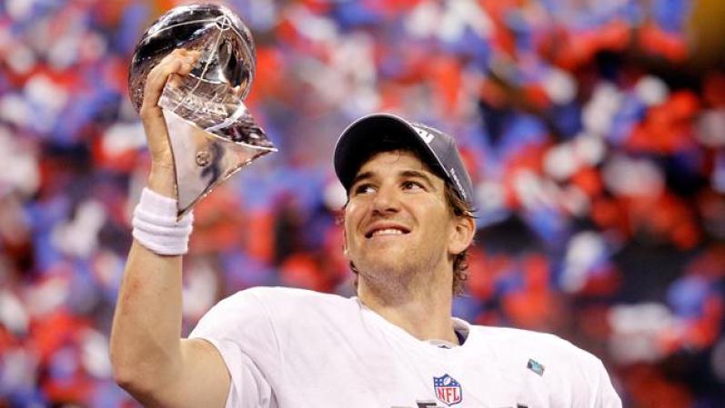 El sabor de la victoria de los Giant en el Lucas Oil Stadium. Eli Manning, como sucedió en la XLII Super Bowl disputada en Glendale (Arizona) fue el verdugo de los Patriots al protagonizar la jugada decisiva con menos de un minuto para conseguir la anotación que permitió a los Giants remontar un marcador adverso de 15-17.