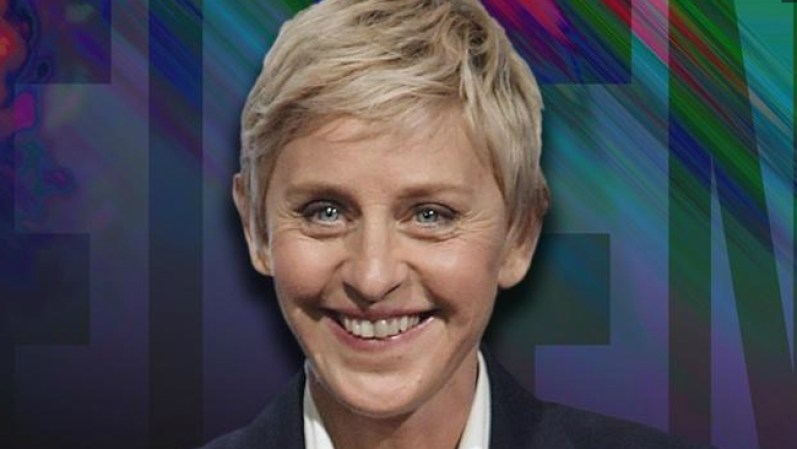 Ellen DeGeneres, conductora y comediante.