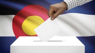 Fotografía genérica de elecciones en Colorado.