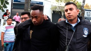 Jugador ecuatoriano de fútbol detenido en México