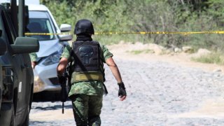 Operativo de la Guardia Nacional en México.