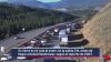 Cierran la I-70 por fuerte accidente entre un camión de carga y un automóvil