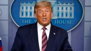 President Donald Trump speaks at the White House, Thursday, Nov. 5, 2020, in Washington.