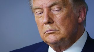 EL presidente de EEUU, Donald Trump.