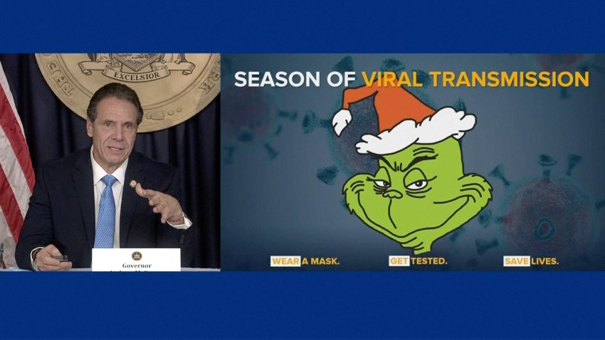 El gobernador de Nueva York afirma que el coronavirus es el “Grinch”