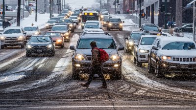 Nieve en gran parte de Colorado y descenso de las temperaturas