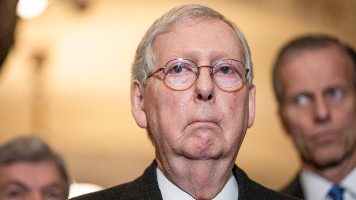 Republican Senate Leader Mitch McConnell Would Vote To Absolve Trump