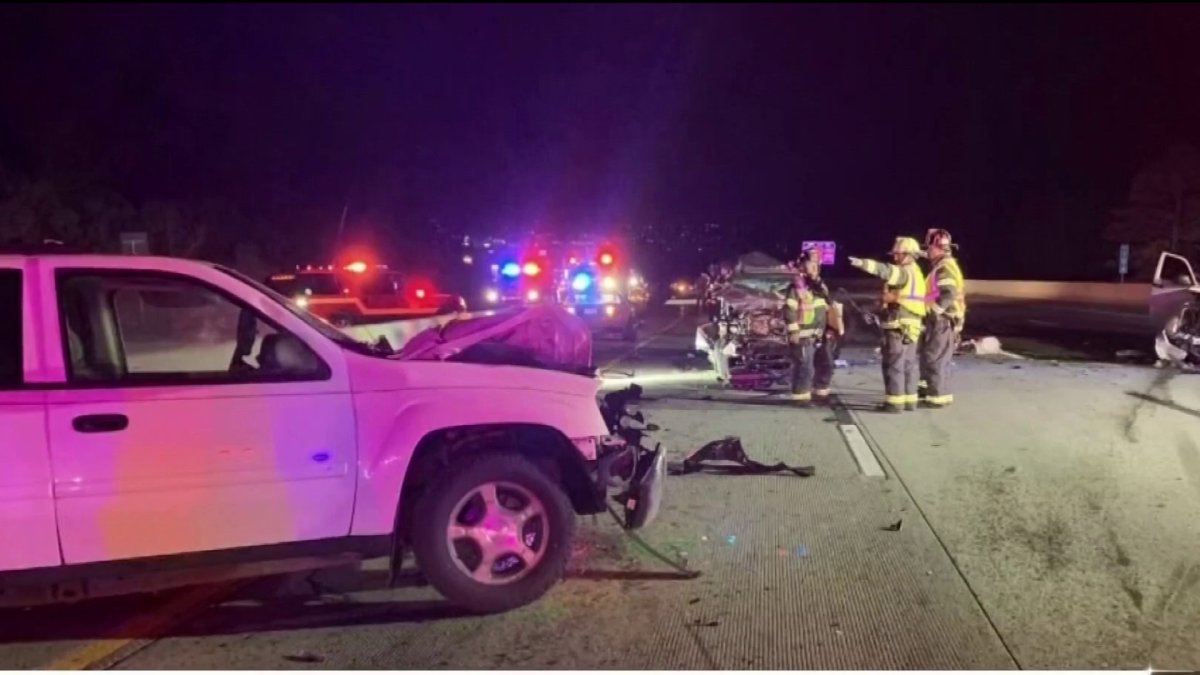 Colorado brutal accidente en la I25 deja una mujer muerta y 12