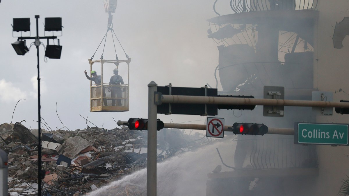 Derrumbe de edificio en Miami Beach: Incendio bajo los escombros dificulta labores de rescate – Telemundo Denver - Vimarsana News