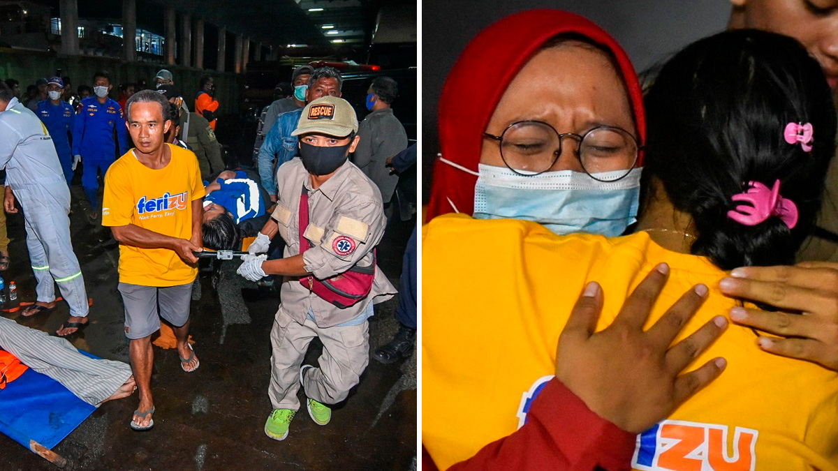 Indonesia: Ferry full of people sinks, there are dead and missing