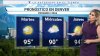 Colorado: se mantiene el calor y la posibilidad de lluvias  en horas de la tarde a partir del miércoles