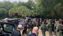 Search crew at Florida wildlife reserve