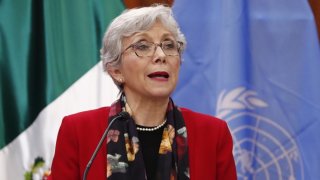 Funcionaria representante de la ONU