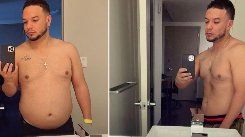 Lorenzo Méndez presume su pérdida de peso con fotos sin camisa