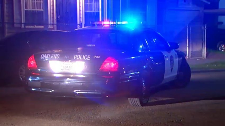 File image of an Oakland police patrol car.