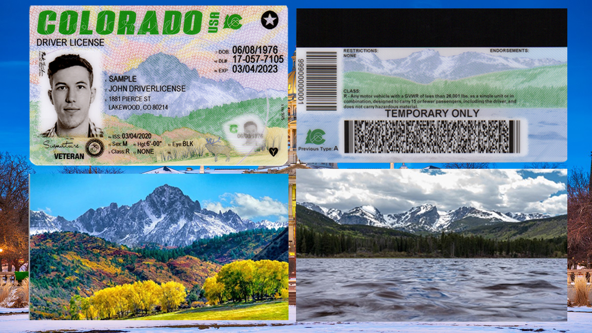 Colorado presentan nuevo diseño en la licencia de conducir Telemundo Denver