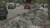 En video: un pueblo en Colorado queda cubierto de blanco por caída de granizo