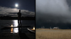 Anuncian paddle board bajo la luna llena, tormenta queda captada en video : El Boost