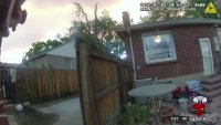 En video: policía dispara contra sospechoso armado que habría intentado incendiar su propia casa