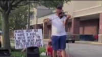 Estafas en Colorado: falsos músicos callejeros fingen tocar el violín para solicitar dinero