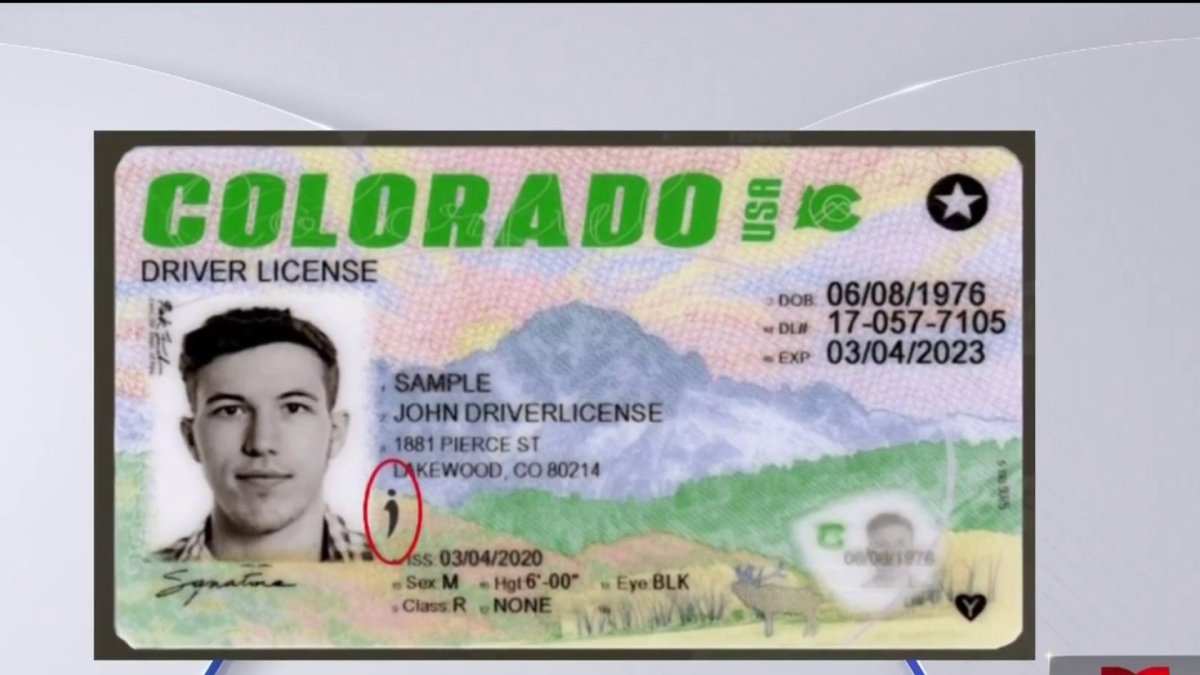 DMV de Colorado ofrece licencias especiales para personas con