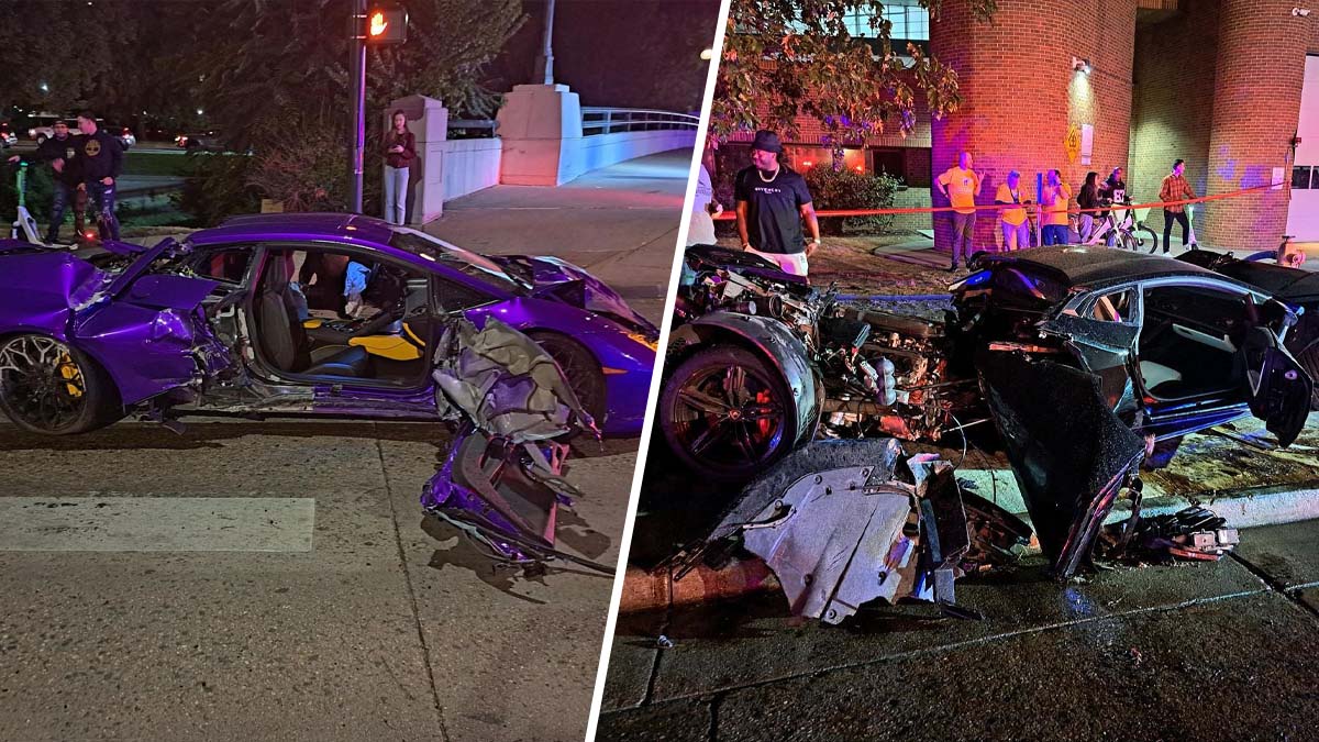 terminan destruidos tras aparatoso accidente en Denver