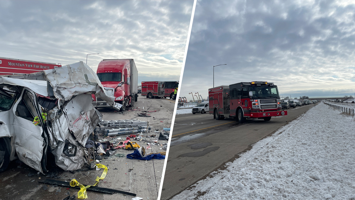 Accidente en la I25 deja varios hospitalizados y cierres Telemundo