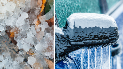 Aguanieve o lluvia helada: cómo diferenciar estos fenómenos
