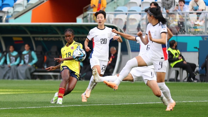 Linda Caicedo anota el segundo gol de Colombia