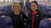 Esta abuela inspiró a su nieta a convertirse en azafata de vuelo; ahora vuelan juntas