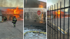 Incendio en hotel abandonado ubicado en la Colfax deja a una persona herida