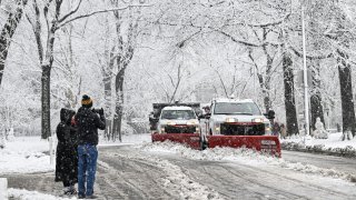 La imagen fue tomada en Central Park, Nueva York, este martes.