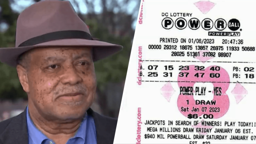 Joseph Cheeks, hombre de DC y su boleto del Powerball