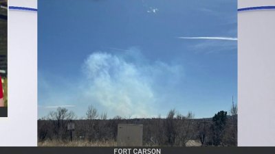 Trabajan para controlar incendio en el área de Fort Carson