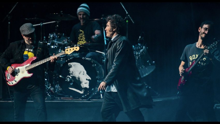 El presidente de Argentina canta rock’n roll