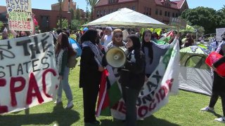 Estudiantes de ASU hablarán sobre arrestos tras manifestación en apoyo al pueblo palestino