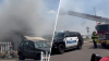 Bomberos combaten incendio en Commerce city