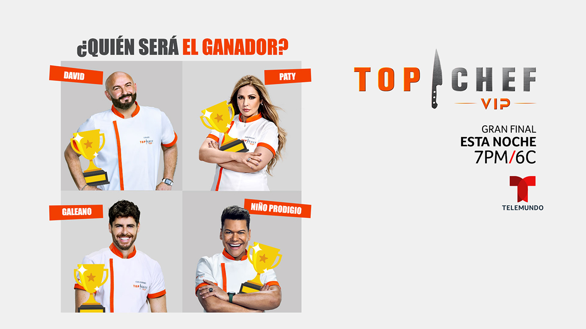 Gran final de Top Chef VIP ganador tercera temporada Telemundo Denver