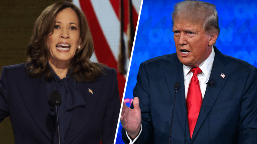 Kamala Harris and Donald Trump