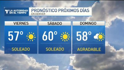 Cierre de semana con buen tiempo y posibilidad de nieve para la próxima semana