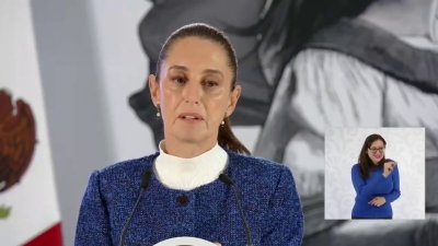 En video: Claudia Sheinbaum desmiente a Donald Trump