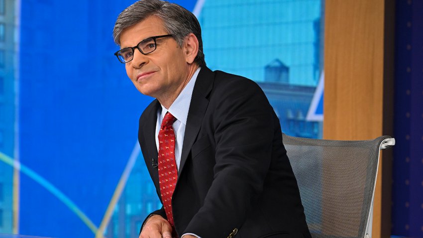 GOOD MORNING AMERICA –  Show coverage of “Good Morning America” on 4/9/24 on ABC.  (ABC/Paula Lobo) GEORGE STEPHANOPOULOS