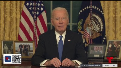 En su mensaje de despedida, el presidente Biden lanza severas advertencias